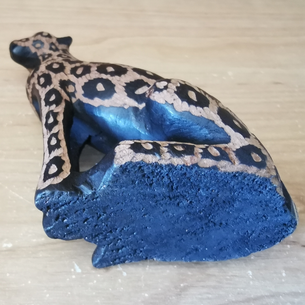 Handcarved Leopard - Picture 5 of 6